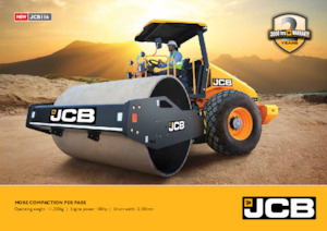 Cilindri compactori cu un singur tambur JCB JCB116D