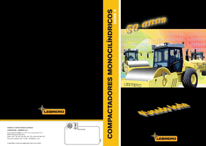 Cilindri compactori cu un singur tambur Lebrero Rahile X 4