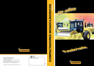 Cilindri compactori cu un singur tambur Lebrero Rahile X 4