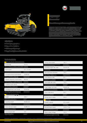 Cilindri compactori cu un singur tambur Wacker Neuson RC110P