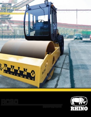 Cilindri compactori cu un singur tambur RHINO RC30