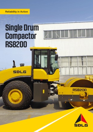 Cilindri compactori cu un singur tambur SDLG RS8200