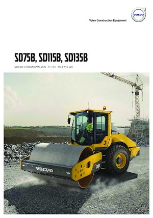 Cilindri compactori cu un singur tambur Volvo SD115B