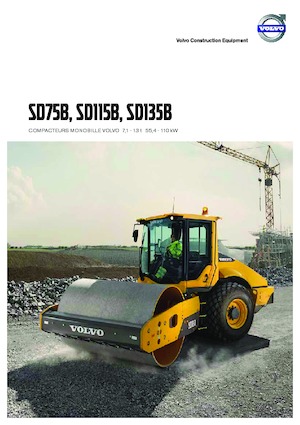 Cilindri compactori cu un singur tambur Volvo SD115B