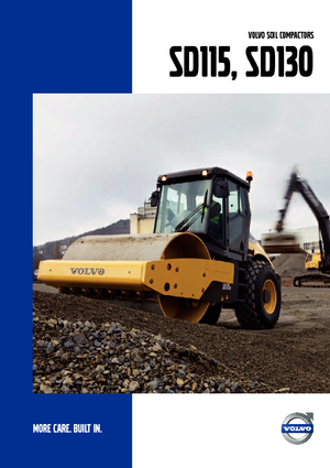 Cilindri compactori cu un singur tambur Volvo SD115F