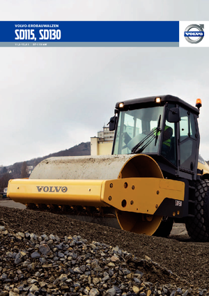 Cilindri compactori cu un singur tambur Volvo SD130D