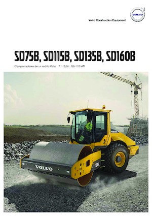 Cilindri compactori cu un singur tambur Volvo SD135B