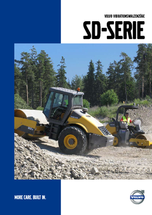 Cilindri compactori cu un singur tambur Volvo SD200DX