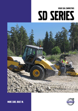 Cilindri compactori cu un singur tambur Volvo SD200DX