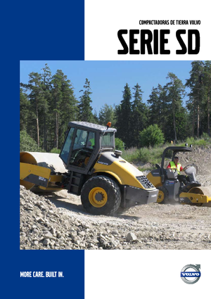 Cilindri compactori cu un singur tambur Volvo SD200DX