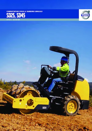 Cilindri compactori cu un singur tambur Volvo SD25