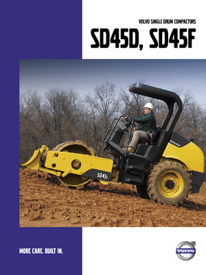 Cilindri compactori cu un singur tambur Volvo SD45F