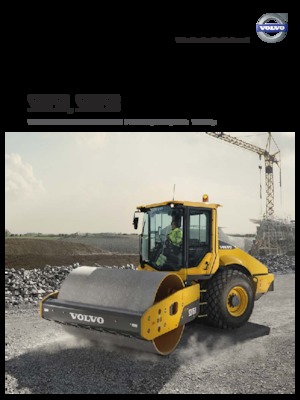 Cilindri compactori cu un singur tambur Volvo SD75B