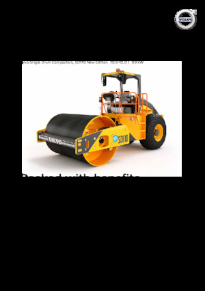 Cilindri compactori cu un singur tambur Volvo SD110 