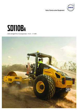 Cilindri compactori cu un singur tambur Volvo SD110BA