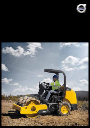 Cilindri compactori cu un singur tambur Volvo SD25