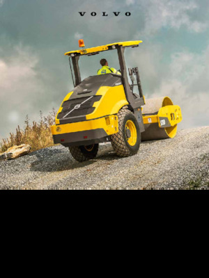 Cilindri compactori cu un singur tambur Volvo SD75B 