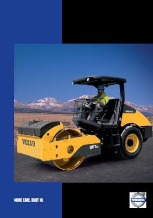 Cilindri compactori cu un singur tambur Volvo SD77DA