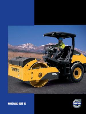 Cilindri compactori cu un singur tambur Volvo SD77DA