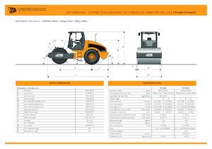 Cilindri compactori cu un singur tambur JCB-Vibromax VM 146 D T3