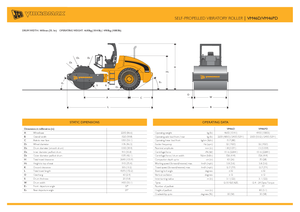 Cilindri compactori cu un singur tambur JCB-Vibromax VM 46 D