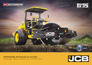 Cilindri compactori cu un singur tambur JCB VM117 NDD