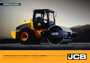 Cilindri compactori cu un singur tambur JCB VM200 D