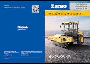 Cilindri compactori cu un singur tambur XCMG XS125 