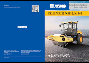 Cilindri compactori cu un singur tambur XCMG XS125 