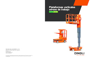 Nacele verticale cu un singur catarg Dingli AMWP8-3100