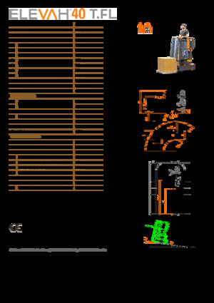 Nacele verticale cu un singur catarg Faraone Elevah 40 Move T.FL