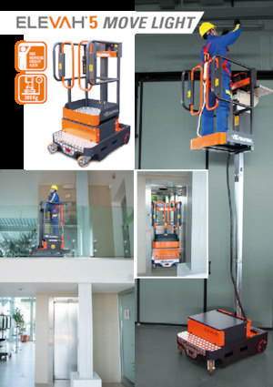Nacele verticale cu un singur catarg Faraone Elevah 5 Move Light 