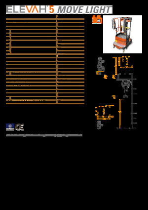 Nacele verticale cu un singur catarg Faraone Elevah 5 Move Light 