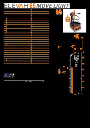 Nacele verticale cu un singur catarg Faraone Elevah 65 Move Light 