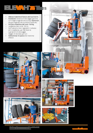 Nacele verticale cu un singur catarg Faraone Elevah 75 Tires