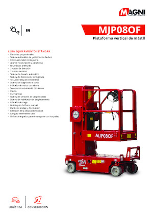 Nacele verticale cu un singur catarg MAGNI MJ08OF
