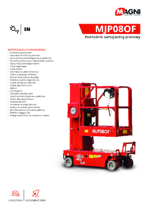 Nacele verticale cu un singur catarg MAGNI MJ08OF