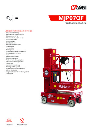 Nacele verticale cu un singur catarg MAGNI MJP07of