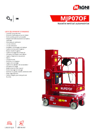 Nacele verticale cu un singur catarg MAGNI MJP07of