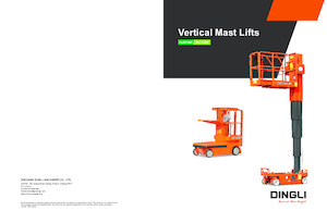 Nacele verticale cu un singur catarg Dingli TT48