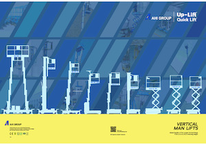 Platforme de ridicare de tip foarfecă pe șenile AHI UBT12