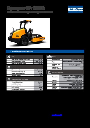 Cilindri compactori cu un singur tambur Dynapac CA 1300 D