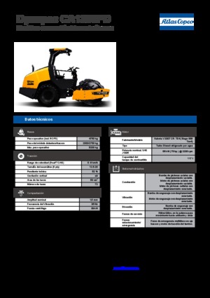 Cilindri compactori cu un singur tambur Dynapac CA 1300 PD