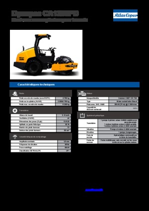 Cilindri compactori cu un singur tambur Dynapac CA 1300 PD