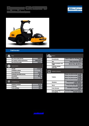 Cilindri compactori cu un singur tambur Dynapac CA 1300 PD