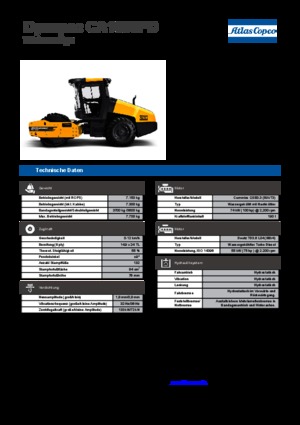 Cilindri compactori cu un singur tambur Dynapac CA 1500 PD