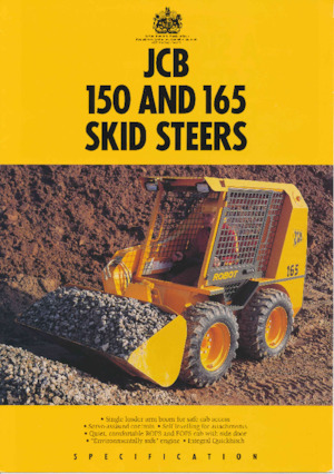 Mini încărcătoare JCB 150