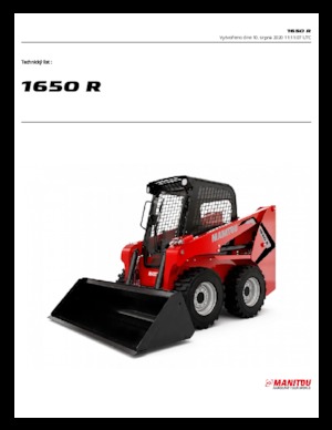 Mini încărcătoare Manitou 1650R