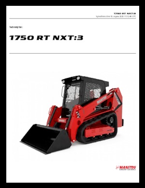 Mini încărcătoare Manitou 1750RT NXT:3