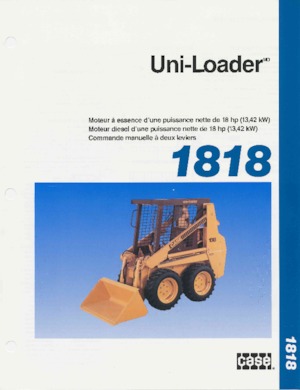 Mini încărcătoare Case 1818